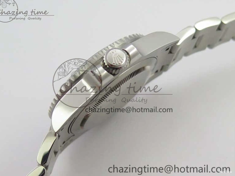 MiroTime 0417 Breathable GMT Master II 116719 BLRO Real Ceramic 904L SS GMF 1:1 Best Edition Black Dial on Bracelet A3186 (Correct Hand Stack) 3243